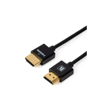 UPC: 7291063068042 | Kramer Ultra Slim High-Speed HDMI Flexible Cable with Ethernet Black 970132010