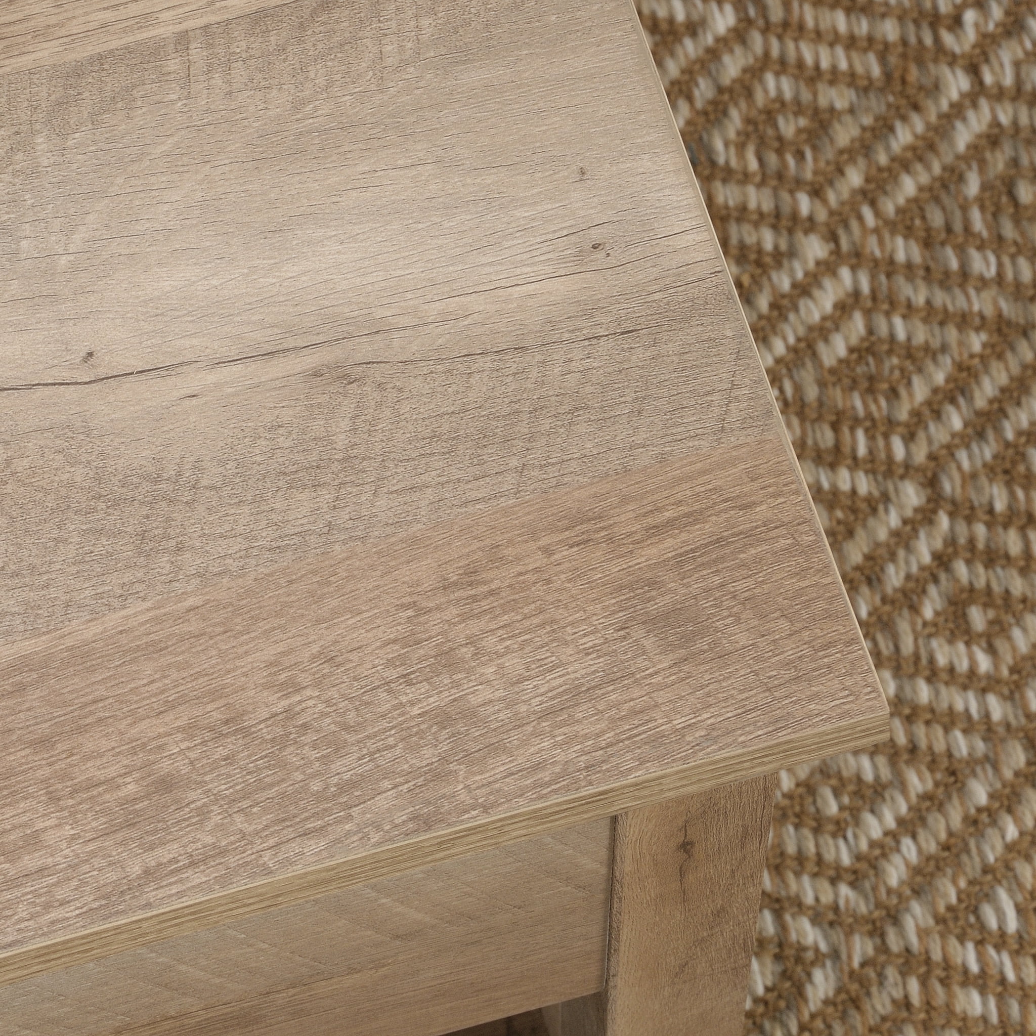 Sauder Saddler Way Lift Top Coffee Table, Lintel Oak Finish