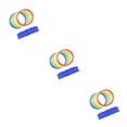 thumbnail image 4 of Redempat 1/2/3/5 10Pc Kindergarten Teaching Aid Sport Hopscotch Ring Game Fun Jumping 28cm One Size 3PCS, 4 of 6