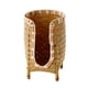 thumbnail image 1 of Portavasos de baño, dispensador de vasos de papel para habitaciones de huéspedes, medios baños y lavabos. marrón, 1 of 9