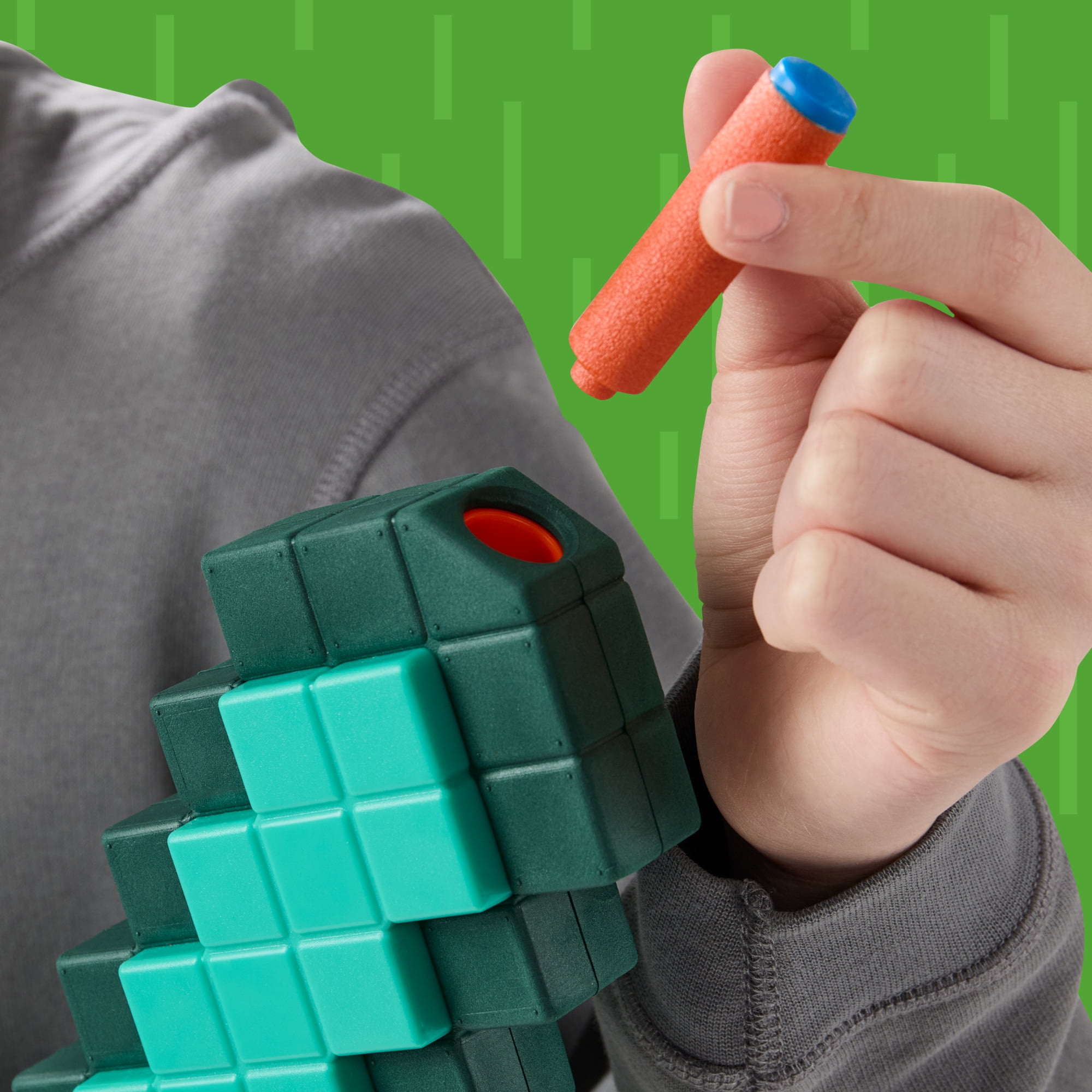 Nerf Minecraft Sword Dart Blaster, 8 Nerf N1 Darts