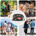 thumbnail image 7 of FORMRS Mini Crossbody Bag for Women Adjustable Rope Shoulder Casual Phone Purse, Red Flamingo Pattern, 7 of 7