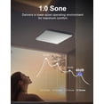 thumbnail image 3 of Extractor de baño GROWNEER 110 CFM 1.0 Sone White, 3 of 7