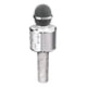 thumbnail image 3 of Microfono Art Sound Bluetooth Inhalambrico Karaoke Gris, 3 of 4