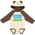 thumbnail image 3 of Inktastic Lacrosse Player in Training Boys or Girls Long Sleeve Baby Bodysuit, 3 of 5
