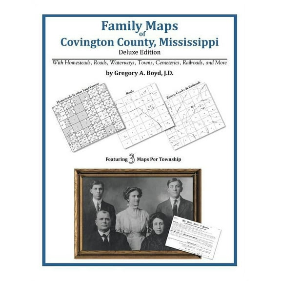 Family Maps of Covington County, Mississippi