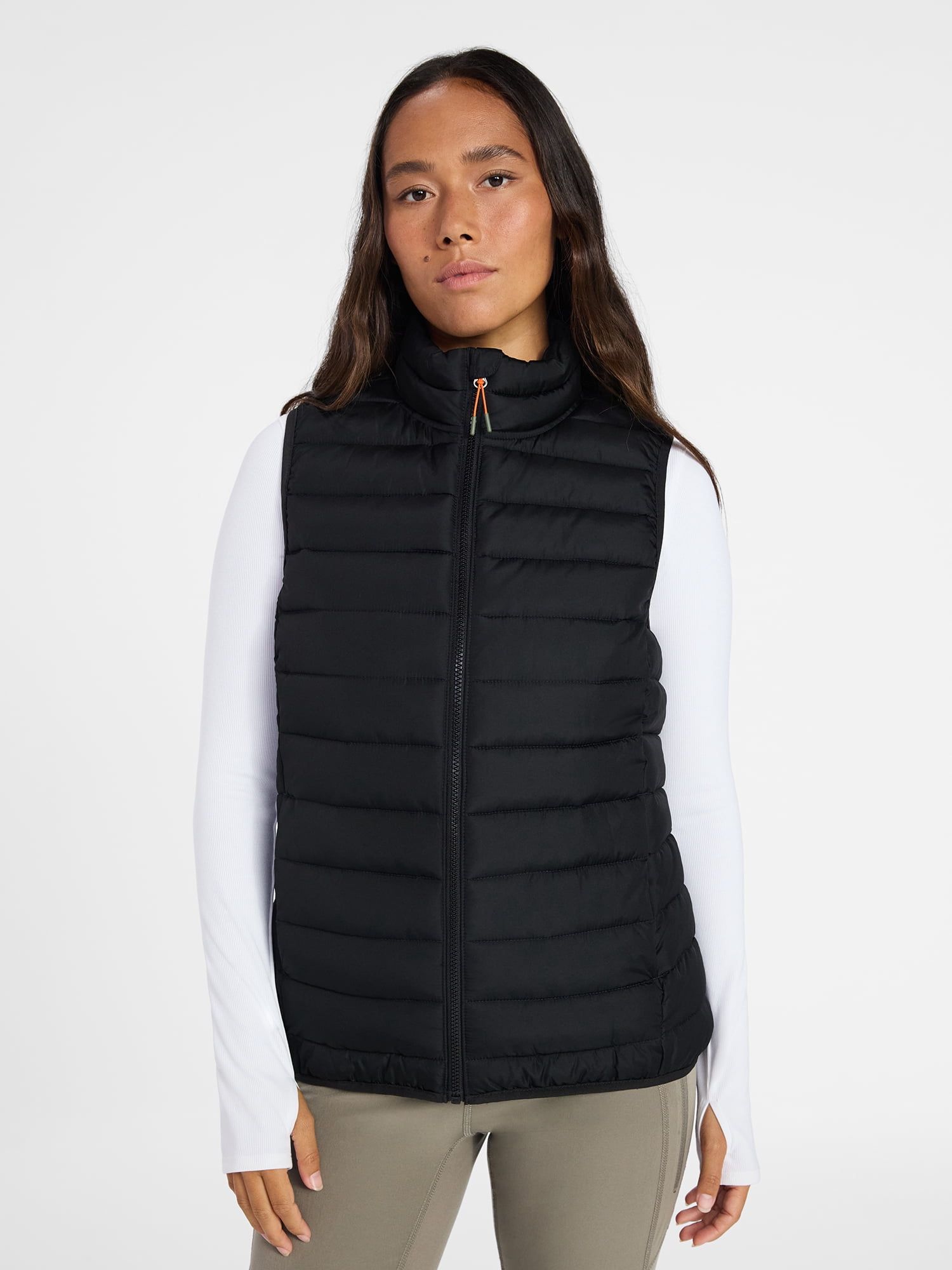 Ozark Trail Women's and Women's Plus Size Core Puffer Vest, Sizes XS-2X