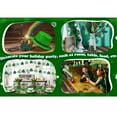 thumbnail image 5 of Movsou 24 Pcs St Patricks Day Decorations Shamrocks Wooden Ornaments Shamrocks Hanging Ornament Green, 5 of 8