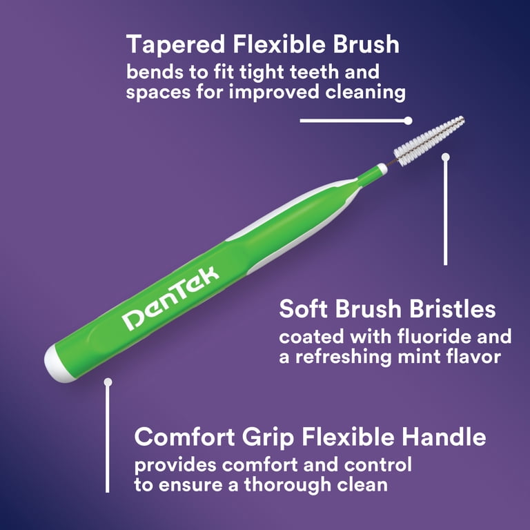DenTek Easy Brush Plaque Control, Tight, 3 Pack photo 4