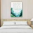 thumbnail image 3 of Isaiah 26 3 Bible Verse Wall Art Landscape Mountain Wall Art Contemporary Canvas Home Decor For Bedroom Framed 24×36 in, 3 of 5