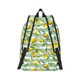thumbnail image 3 of Balery Lemon Vintage Canvas Backpack for Men and Women - Large Capacity, Durable Travel Laptop Bag for School, Work, Hiking, and Outdoor Activities, 3 of 7