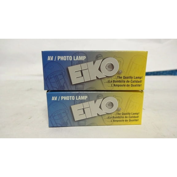 RHEA- Lot Of 2 Eiko Fxl-5 86V 410W Mr16 Halogen A/V Photo Lamp