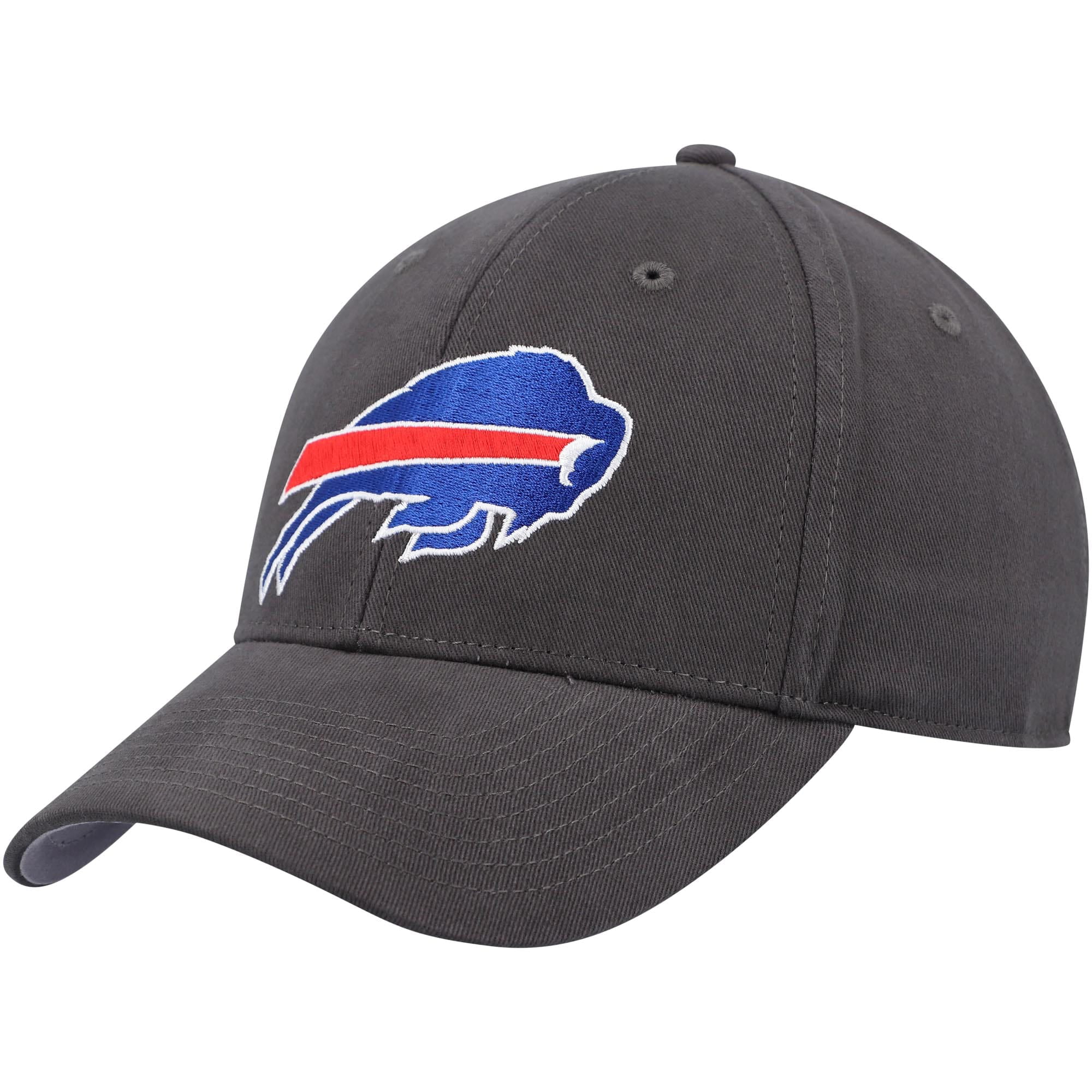 Men's Charcoal Buffalo Bills Adjustable Hat OSFA -