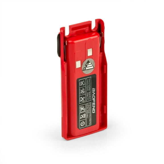 7.4V 1800mAh Li-Ion Original BAOFENG BL-5 Rechargeable Battery For Baofeng All UV-5R Series and BF-F8 BF-F9 Series Portable _Red