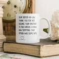 thumbnail image 4 of Funny Sister In Law Gift Wedding Day Womens Coffee Mug Bride Birthday Christmas Future Engagement Present (11oz), 4 of 6