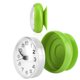 thumbnail image 5 of Reloj de baño Ecomeon reloj de pared con ventosa a Prueba de agua para baño de cocina verde, 5 of 6