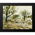 thumbnail image 2 of Wang, Melissa 14x12 Black Modern Framed Museum Art Print Titled - Late Autumn II, 2 of 5