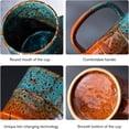 thumbnail image 2 of 12oz Glaze Ceramic Coffee Mug - Artisan Coffee Cup for Tea & Hot Cocoa - Birthday & Holiday Gift, 2 of 10