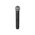 thumbnail image 3 of Shure BLX BLX2/PG58 - Microphone - silver, matte black - with BLX2 Handheld Wireless Transmitter, 3 of 6