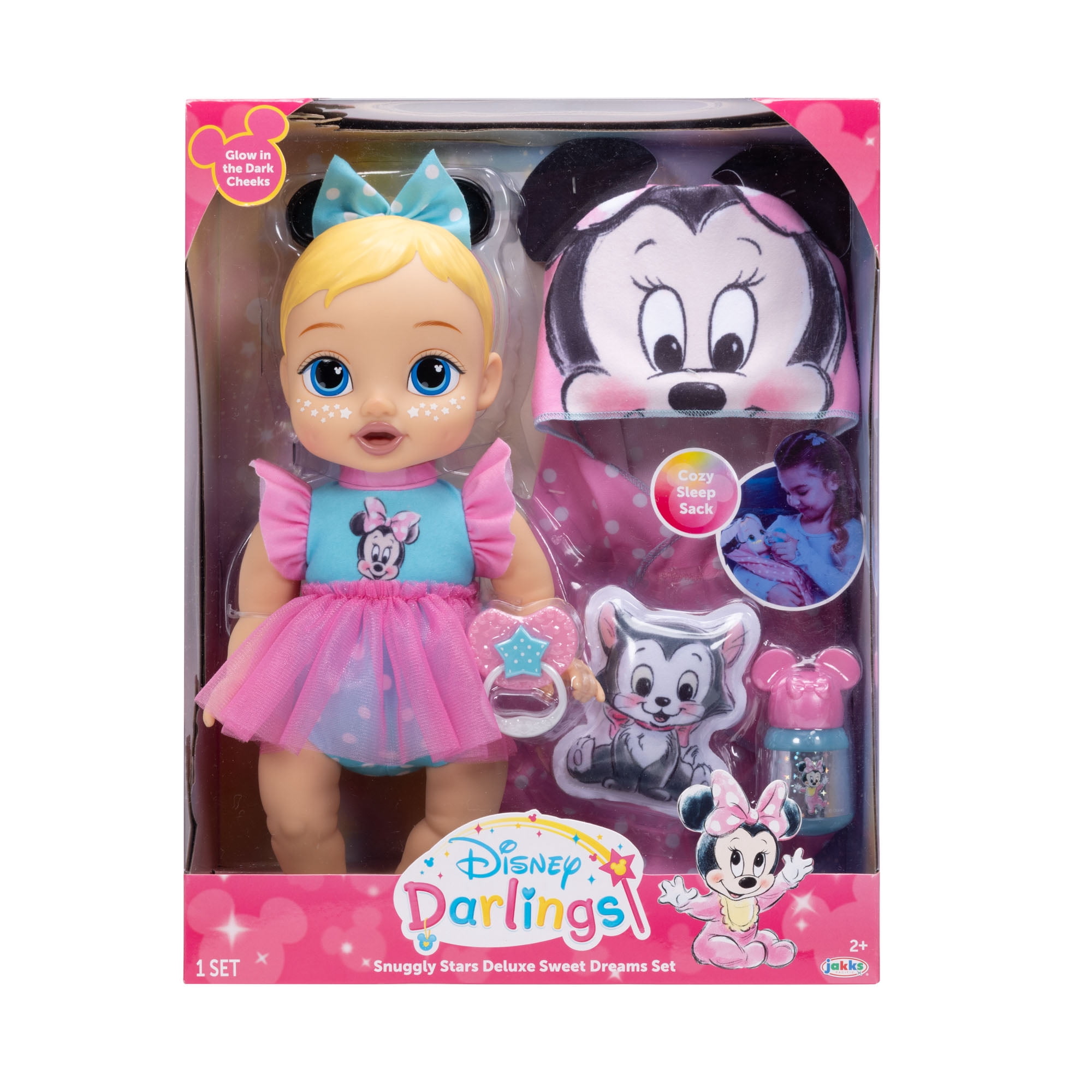 DISNEY DARLINGS SNUGLY STARS MINNIE DOLL