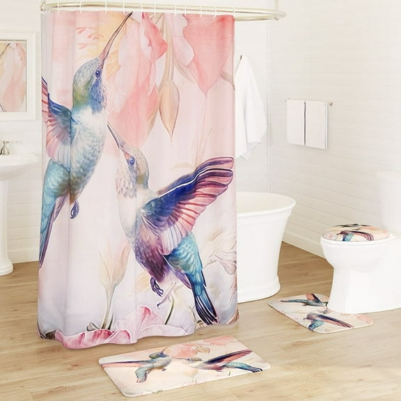 16-Pc Hummingbird Bath Set