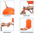 thumbnail image 2 of Durable PVC Swim Buoy Tow Float with Adjustable Waist Belt for River Lake Sea Ocean Swimming, 2 of 6