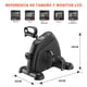 thumbnail image 2 of Mini Bicicleta Estática Rehabilitación Entrenamiento Ajustable con Pantalla LED-Bicicleta Estatica-Ejercitador de Piernas-Máquina Portátil de Brazo y Pierna-Negro, 2 of 5