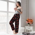 thumbnail image 3 of Haiem Red Hot Chili Women's Pajama Pants Ultra Lightweight Pjs Bottoms Sleepwear Bottom Pants With Pocket Drawstring-Small, 3 of 7