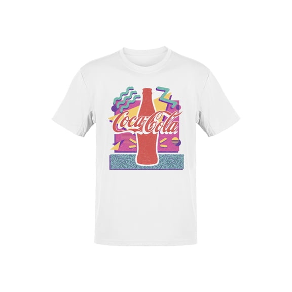 Officially Licensed Coca Cola Retro Pop Art Men's T-shirt