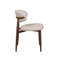 thumbnail image 3 of New Classic Furniture Royce Metal and Fabric Side Chair in Toast (Set of 6), 3 of 6