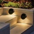thumbnail image 1 of Aplique Solar de Pared para Exterior Dsp241119002 | Luz Solar de 3 Led de Alto Brillo para Escaleras de Jardín | Abs Impermeable, Luz Blanca Cálida | Lámpara Decorativa de Bajo Consumo para Patio, Ca, 1 of 6