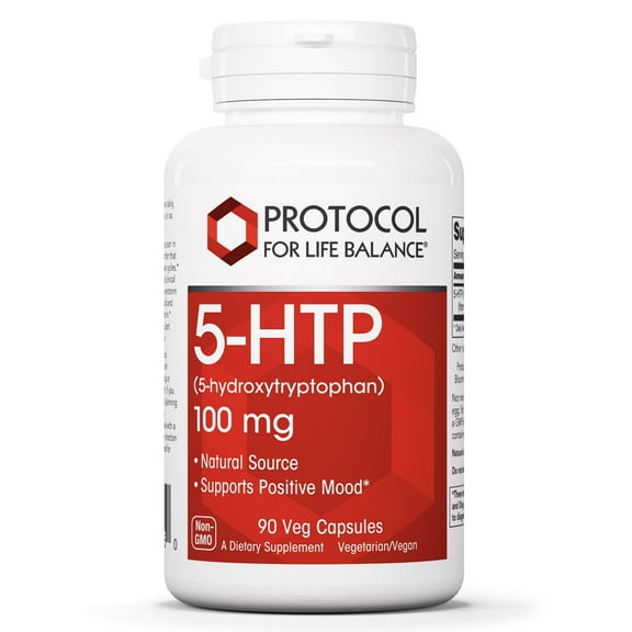 Protocol for Life Balance 5-HTP 100 mg - 90 Veg Caps
