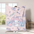 thumbnail image 1 of 3D Printing, Cartoon Soft Double Flannel Blanket, Super Soft Blanket, Suitable For Living Room, Sofa, 1 of 3
