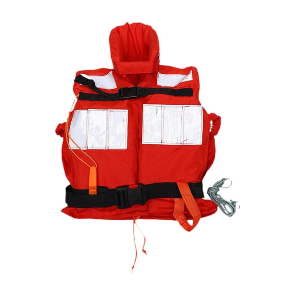 Marine Life Jacket Boating Vest Swim Preserver Lightweight Oxford Cloth for Adult Watersports Kayaking