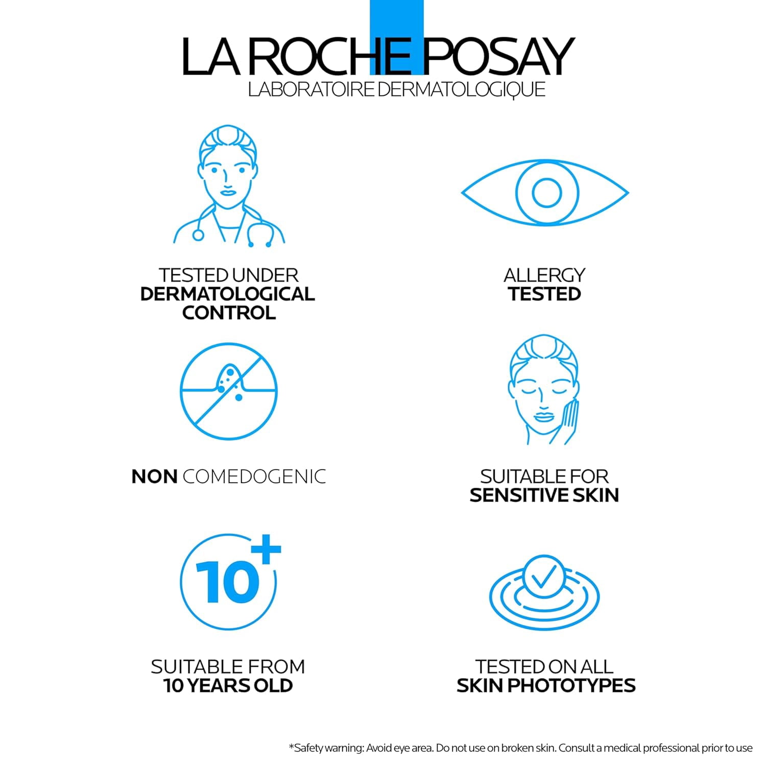 La Roche-Posay Effaclar Multi-Target Acne Treatment Cream with Salicylic Acid for Blackheads, 1.35 fl oz