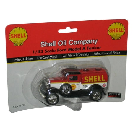 Ford Oil Tanker - Shell Oil Company 1/43 Scale Ford Model A Tanker - (Die Cast Metal 1999 SpecCast)