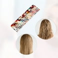 thumbnail image 3 of Unique Bargains 1pcs Women Detangling Portable Wide Tooth Comb for Curly Thick Wavy Straight Hair Assorted Color, 3 of 6
