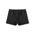 thumbnail image 4 of Oyolan Kids Girls' Ballet Dance Shorts Workout Yoga Shorts Gymnastics Tumbling Shorts Athletic Shorts Black 10, 4 of 6