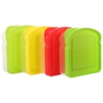 thumbnail image 5 of KAKOWELY 4Pcs Sandwich Containers Portable Sandwiches Box Sandwich Containers for Lunch Boxes,5.12X"X4.72"X1.38", 5 of 5