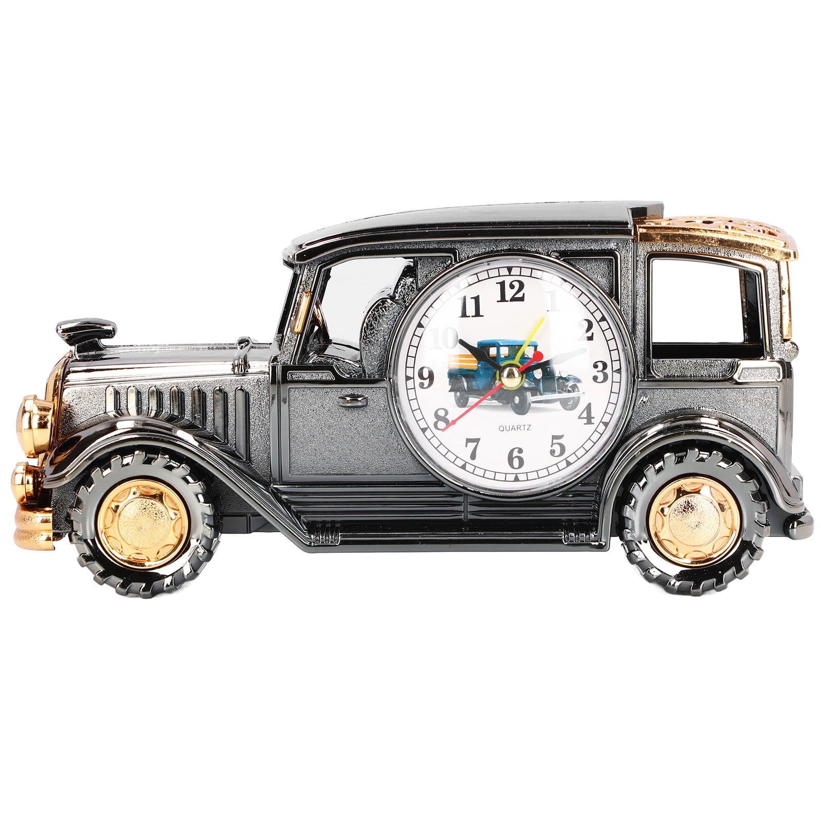 Alarm Clock, Car Model Clocks Multifunctional Retro Car Model For