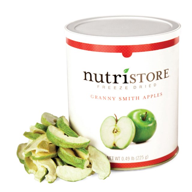 Nutristore FS1895 Granny Smith Apples Freeze Dried No. 10 Can