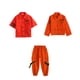 thumbnail image 4 of Qarigey Hiphop Boys Shirt Otoño Primavera Tops Viajar Senderismo Baile Rendimiento Ropa Streetwear Partywear Ropa conjuntos de ropa Pantalón 140cm, 4 of 6