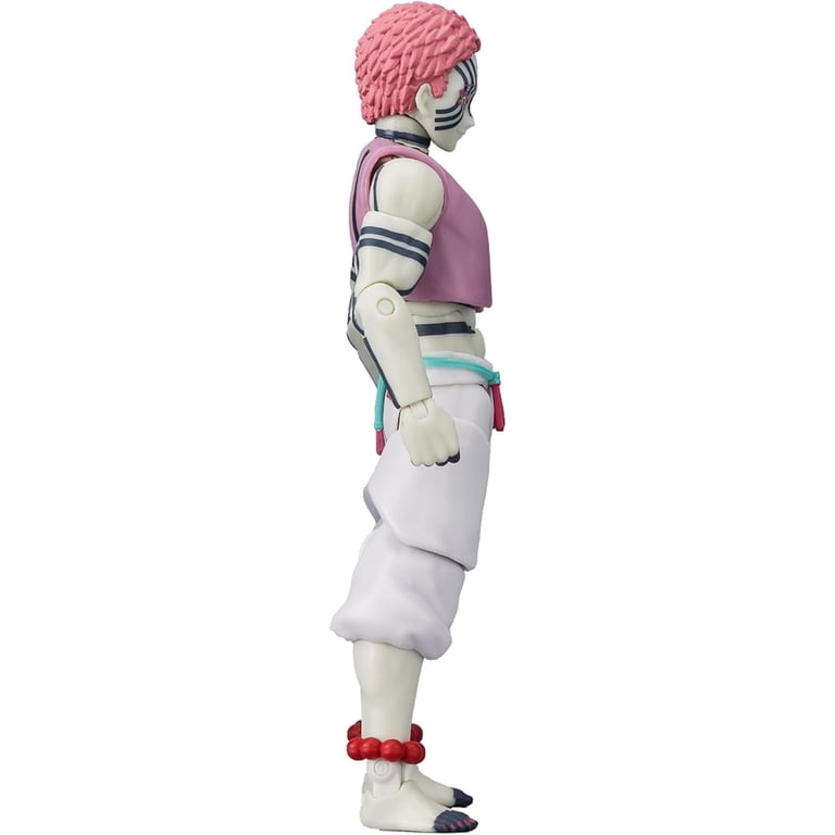 Figura De Acción Akaza De PVC – 17 Cm De Altura – Detalles Realistas Y Acabado Brillante – Ideal Para Coleccionistas Y Regalo De Anime – Figura Estática De Exhibición