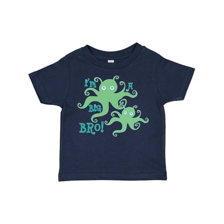 

Inktastic I m a Big Bro Octopus Cute Brother Gift Toddler Boy Girl T-Shirt