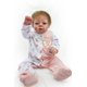 thumbnail image 1 of Vinyl Simulation Reborn Baby Doll Cute Mini 20inch Girl Baby US Doll and Doll Clothes heqiyong LED, 1 of 2