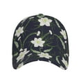 thumbnail image 2 of Yiaed Lilies Flowers Print Cap Adjustable Size for Running Workouts and Outdoor Activities All Seasons, 2 of 5