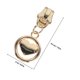 thumbnail image 2 of HEALEEP 10Ud De Cremallera Dorados Con Forma Para Accesorios Y Ropa, 2 of 6