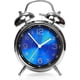 thumbnail image 3 of Super Loud Alarm Clock For Heavy Sleepers Adults,twin Bell Retro 4 Inch Silent Non-ticking Quartz With Backlight, Luminous Dial, Alarm Clocks For Bedr, 3 of 5