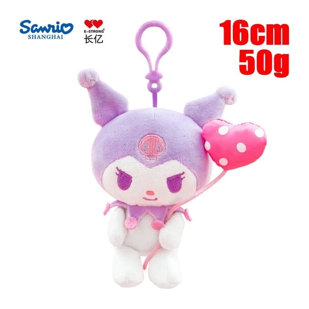 Sanrio-juguetes de peluche colgantes pequeños, muñecos de dibujos animados, Hangyodon, Kuromi, Pachacco, modelo Súper suave, relleno de algodón PP, regalos de cumpleaños para niñas