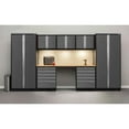 thumbnail image 6 of NewAge Products Pro Series Gray 8 Piece Cabinet Set, Heavy Duty 18-Gauge Steel Garage Storage System, LED Lights Included, 6 of 11